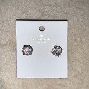 Kate Spade Rose and Shine Opal Glitter Earrings